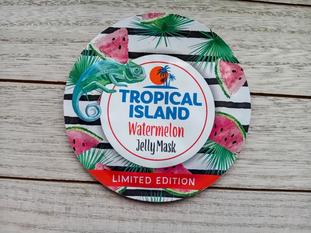 Marion Tropical Island, Maseczka do twarzy, Jelly Mask, Nawilżająca, Watermelon