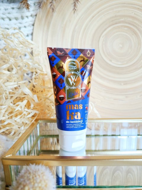 OnlyBio Hair in Balance, E.Wedel, Maska do laminacji włosów, Mleczna Nadziana 