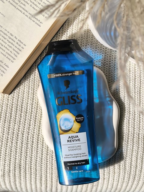 Schwarzkopf Gliss, Aqua Revive, Szampon do włosów, Moisturizing, Nawilżający, Do włosów suchych i normalnych