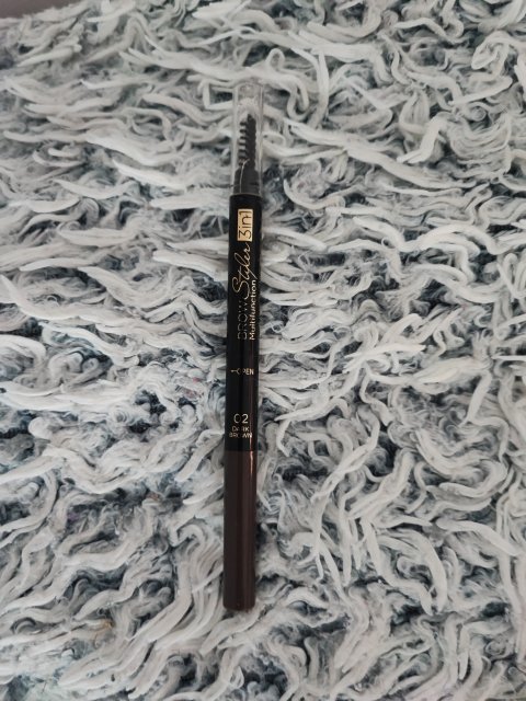 Eveline Brow Styler Multifunction, Kredka do brwi 3w1, nr 02 Dark Brown 