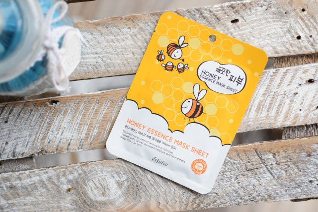 ésfolio Maska do twarzy w płacie, Honey Essence Mask