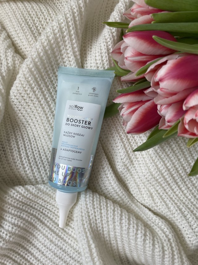 Vis Plantis so!flow, Booster do skóry głowy, Wzmacniający, Każdy rodzaj włosów, Zapach orzeźwiającego koktajlu tropikalnego