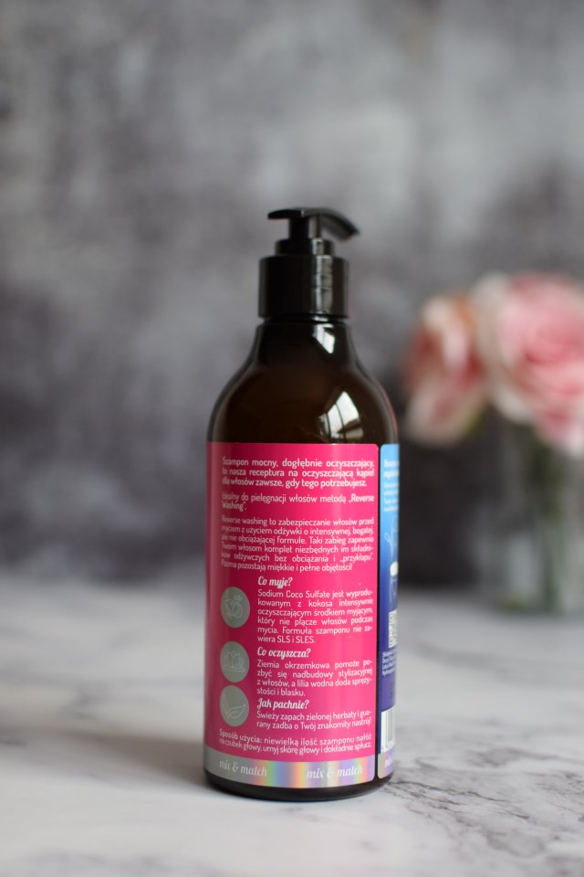 OnlyBio Reverse Hair Washing, Szampon do włosów, Mocny, Dogłębnie oczyszczający