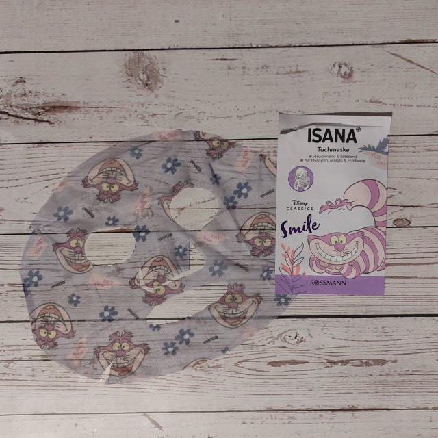 Isana Disney Classics, Maseczka do twarzy w płacie, Smile 