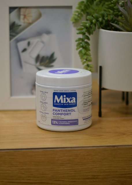 Mixa Panthenol Comfort, Restoring Cream Krem do ciała, twarzy i dłoni dla dorosłych, dzieci i niemowląt