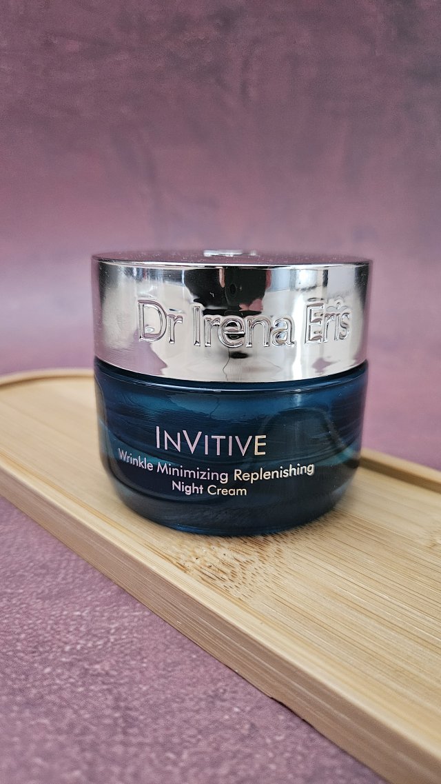 Dr Irena Eris InVitive, Krem do twarzy, Na noc, Przeciwzmarszczkowy, Odbudowujący, Wrinkle Minimizing Replenishing