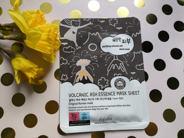 Esfolio Maseczka z pyłem wulkanicznym 