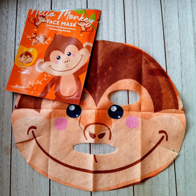 Maxbrands Marketing B.V. Maseczka do twarzy w płacie, Hello Monkey