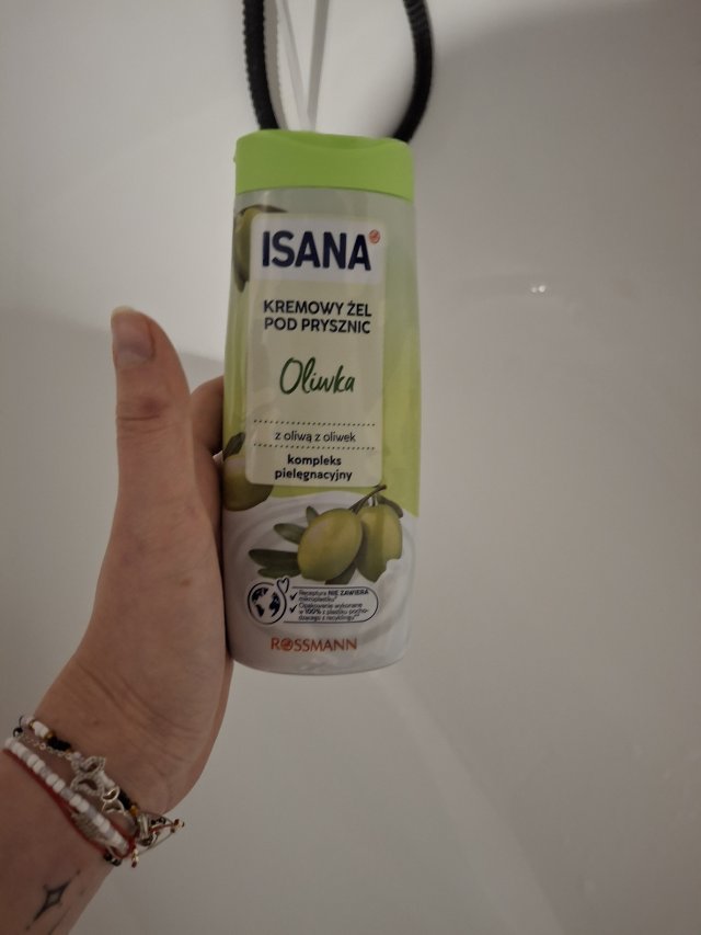 Isana Żel pod prysznic, Oliwa z oliwek