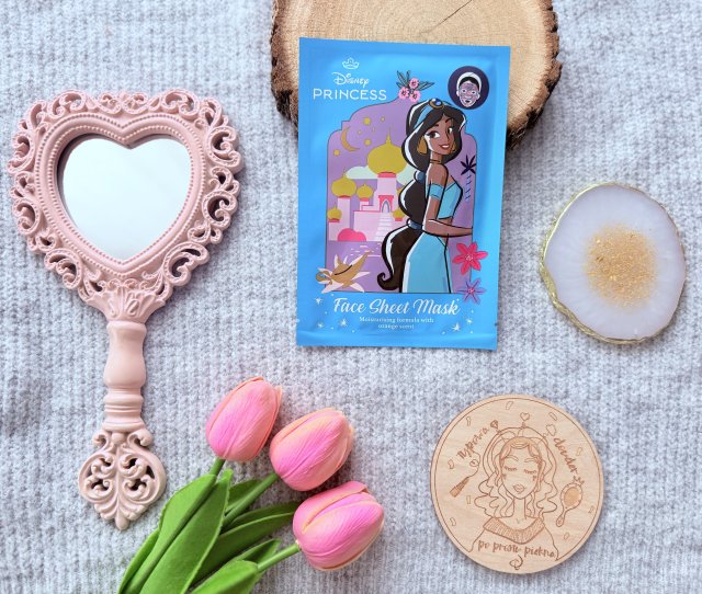 Disney Beauty & Care Maska do twarzy w płacie, Jasmine
