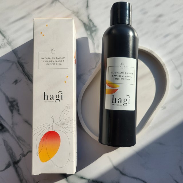 Hagi Cosmetics Balsam do ciała, Naturalny, Z Masłem Mango i Olejem Chia