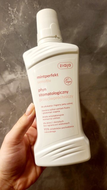 Ziaja Płyn stomatologiczny, Przeciwpróchniczy Mint Perfekt