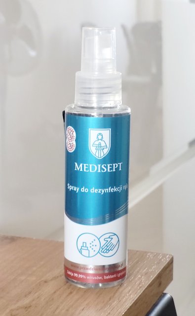 Medisept Spray do dezynfekcji rąk
