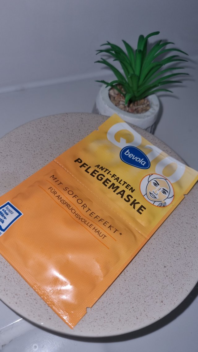 Bevola Anti Wrinkle Mask Q10, Maseczka do twarzy