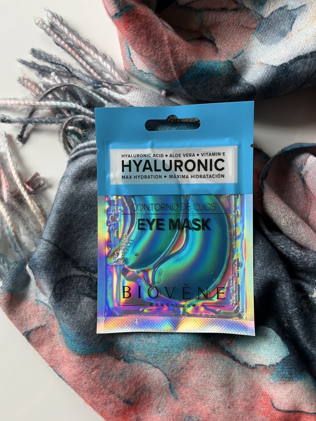 Biovene Barcelona Eye Mask, Płatki pod oczy, Hyaluronic, Aloe Vera, Vitamin E