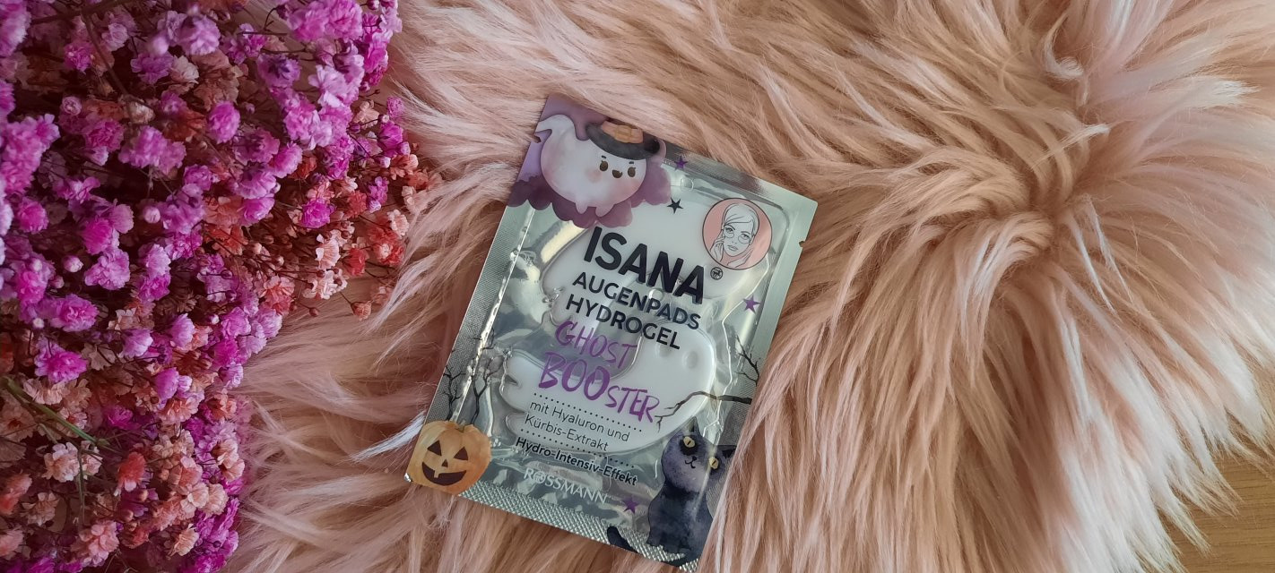 Isana Płatki pod oczy, Hydrożelowe, Ghost Booster, Hialuron i dynia