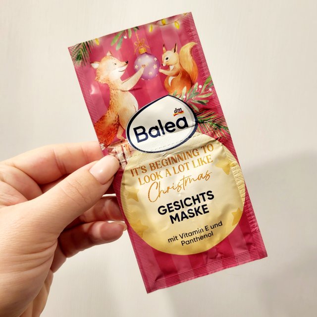 Balea Maseczka do twarzy, Kremowa, Witamine E i Panthenol, It's Beginning To Look A Lot Like Christmas 