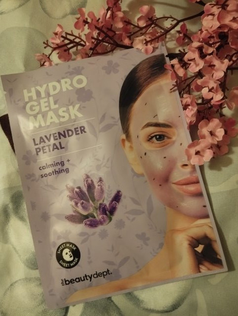 The Beauty Dept. Maseczka do twarzy w płacie, Hydrogel Mask, Lavender Petal, Calming + Soothing
