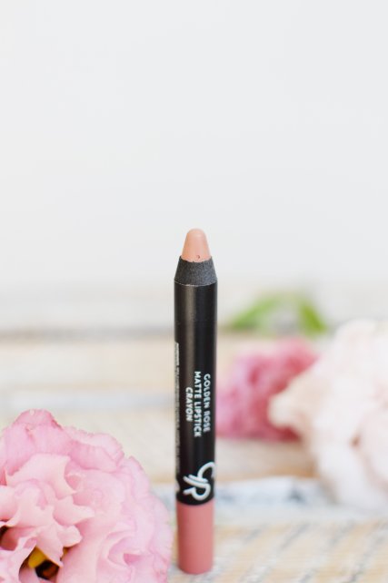 Golden Rose Matte Lipstick Crayon, Pomadka do ust w kredce, nr 15