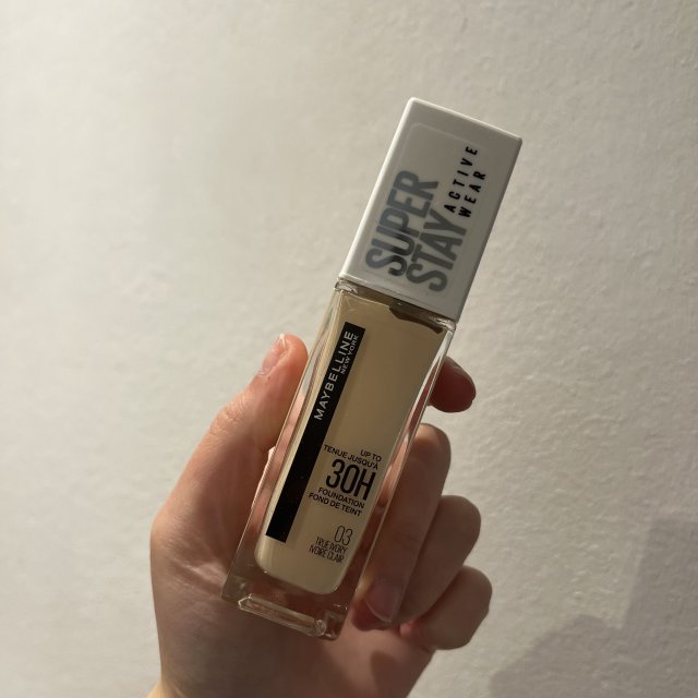 Maybelline Super Stay, Active Wear, Podkład do twarzy, 30H, Matujący, nr 03 True Ivory