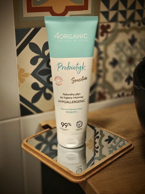 4organic Płyn do higieny intymnej, Probiotyk Sensitive