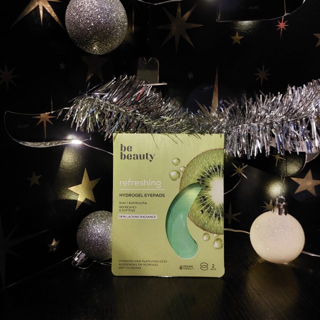 BeBeauty Płatki pod oczy, Hydrożelowe, Refreshing, Kiwi i kombucha