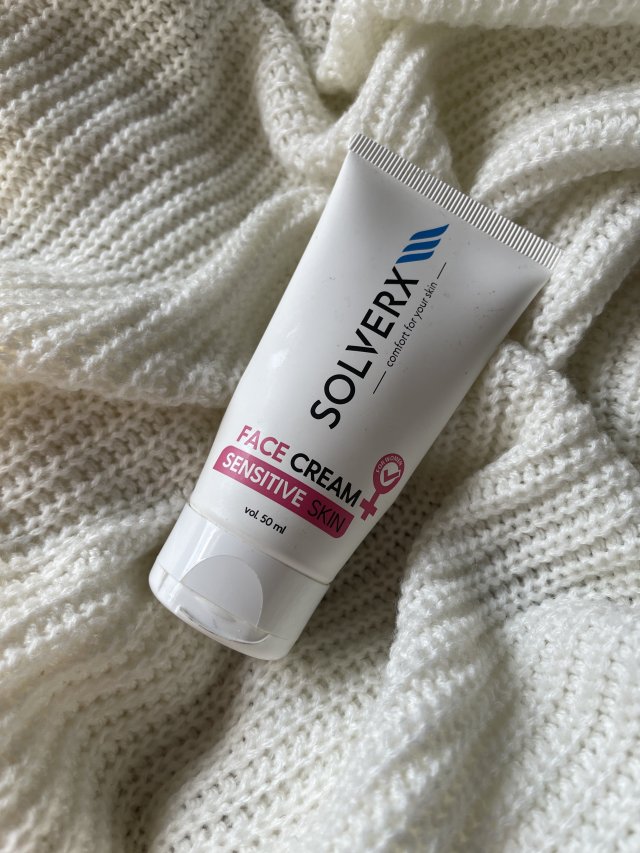 Solverx Krem do twarzy, Sensitive Skin