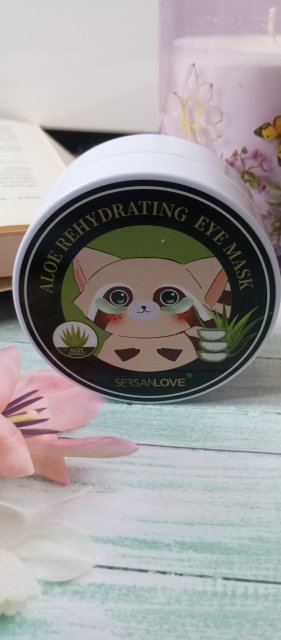 Sersanlove Płatki pod oczy, Aloe Rehydrating Eye Mask