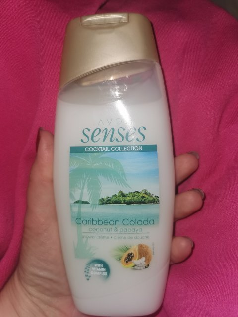 Avon Senses, Żel pod prysznic, Caribbean Colada
