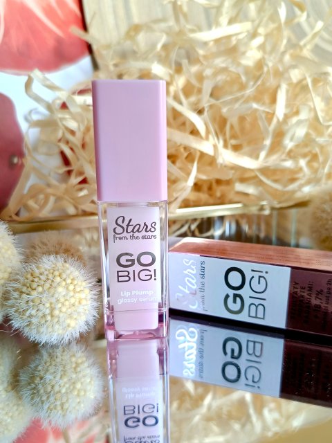 Stars from the stars Błyszczyk - serum do ust, Powiększające usta, Go Big!, 01 Soft Pink 