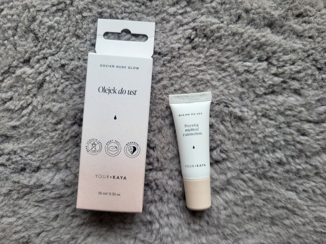Your KAYA Olejek do ust, Z efektem Glow, Nude