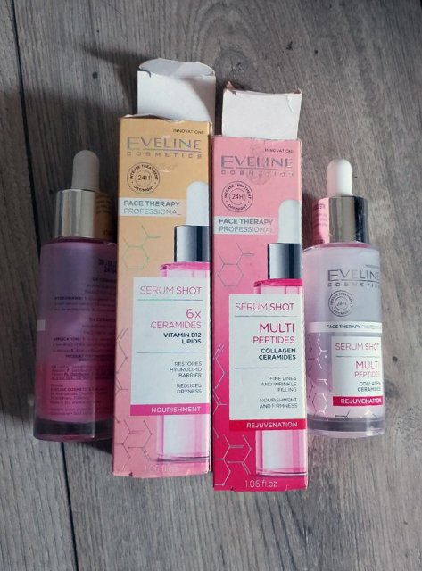  Eveline Cosmetics Shot - Multipeptydowe serum do twarzy