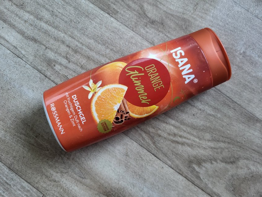 Isana Żel pod prysznic, Orange Glimmer 