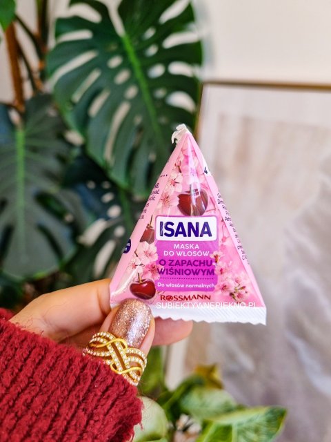 Isana Maska do włosów o zapachu wiśniowym 