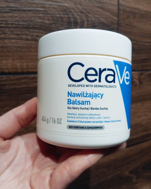 CeraVe Balsam do skóry suchej i bardzo suchej, Nawilżający, Bezzapachowy
