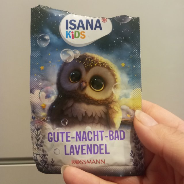 Isana Kids, Płyn do kąpieli, Gute Nacht, Lawenda