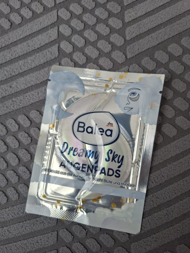 Balea Płatki pod oczy, Hydrożelowe, Dreamy Sky, Extrakt aus der Königin der Nacht Blüte & Hyaluron 