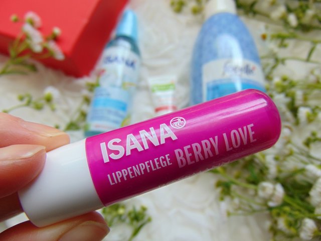 Isana Pomadka ochronna do ust, Berry Love