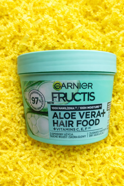 Garnier Fructis, Hair Food, Maska do włosów, Aloes