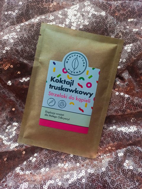 Marba Cosmetics Manufaktura Piękna, Strzelaki do kąpieli, Koktajl truskawkowy