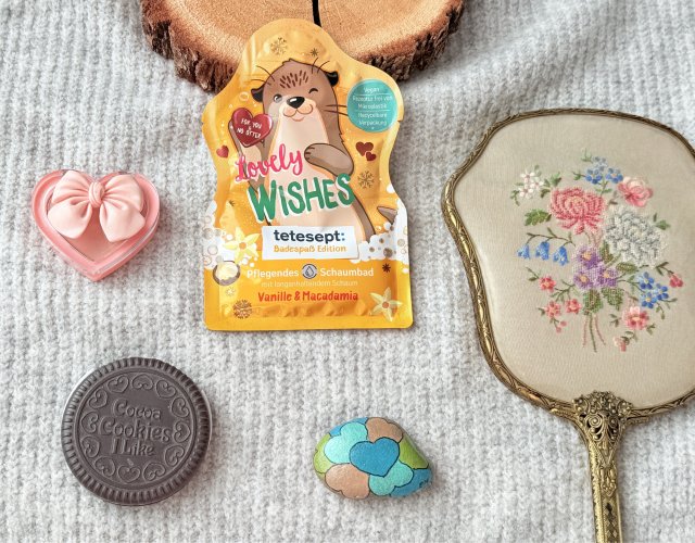 Tetesept Pianka do kąpieli, Lovely Wishes, Vanille & Macadamia