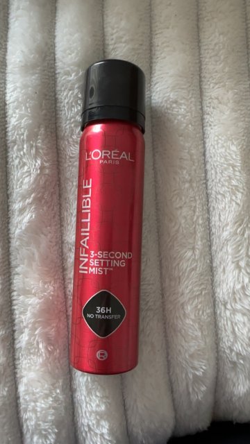 L'Oréal Infaillible, 3-Second Setting Mist, Spray utrwalający makijaż, 36H