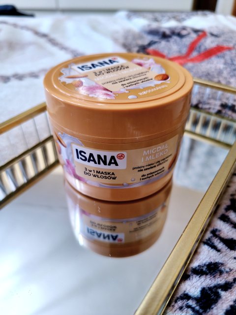 Isana Maska do włosów, Migdał & Mleko