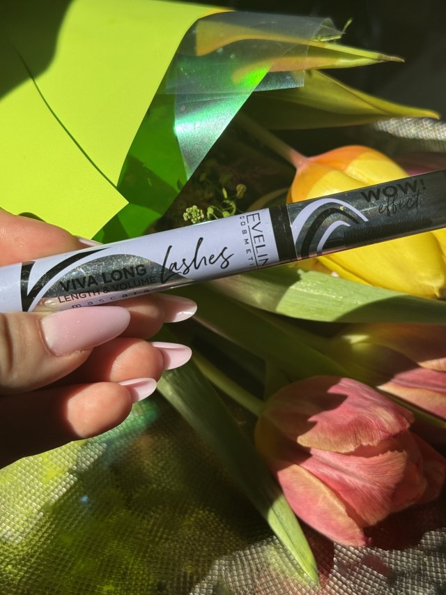 Eveline Viva Long Lashes, Tusz od rzęs, Lenght & Volume, Black