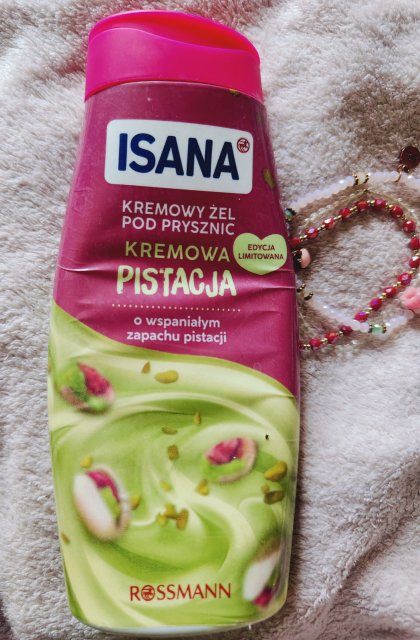 Isana Żel pod prysznic, Creamy Pistachio