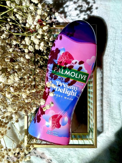 Palmolive Dreamy Delight, Żel pod prysznic, Raspberry, Zing Scent
