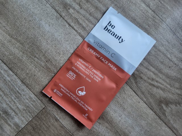 BeBeauty Maska do twarzy, Vitamin C, Kremowa, Skóra problematyczna