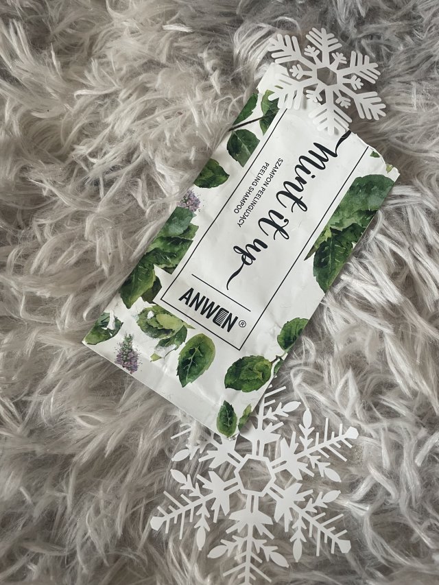 Anwen Szampon peelingujący do włosów, Mint it up