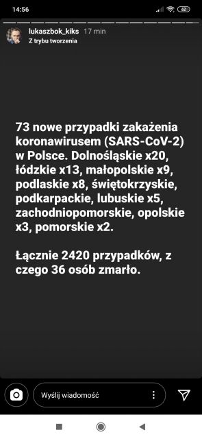 Koronawirus - zbiór przemyśleń w świetle ostatnich wydarzeń