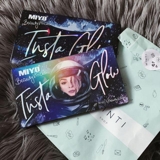 MIYO Paleta cieni do powiek i rozświetlaczy, Beautyvtricks, Insta Glow